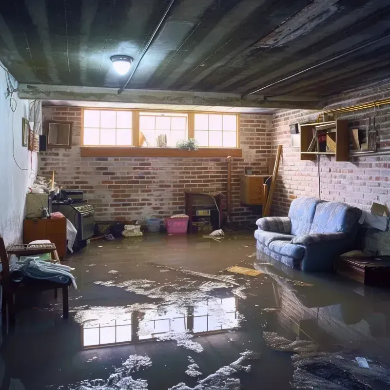 Flooded Basement Cleanup in Pinehurst, ID